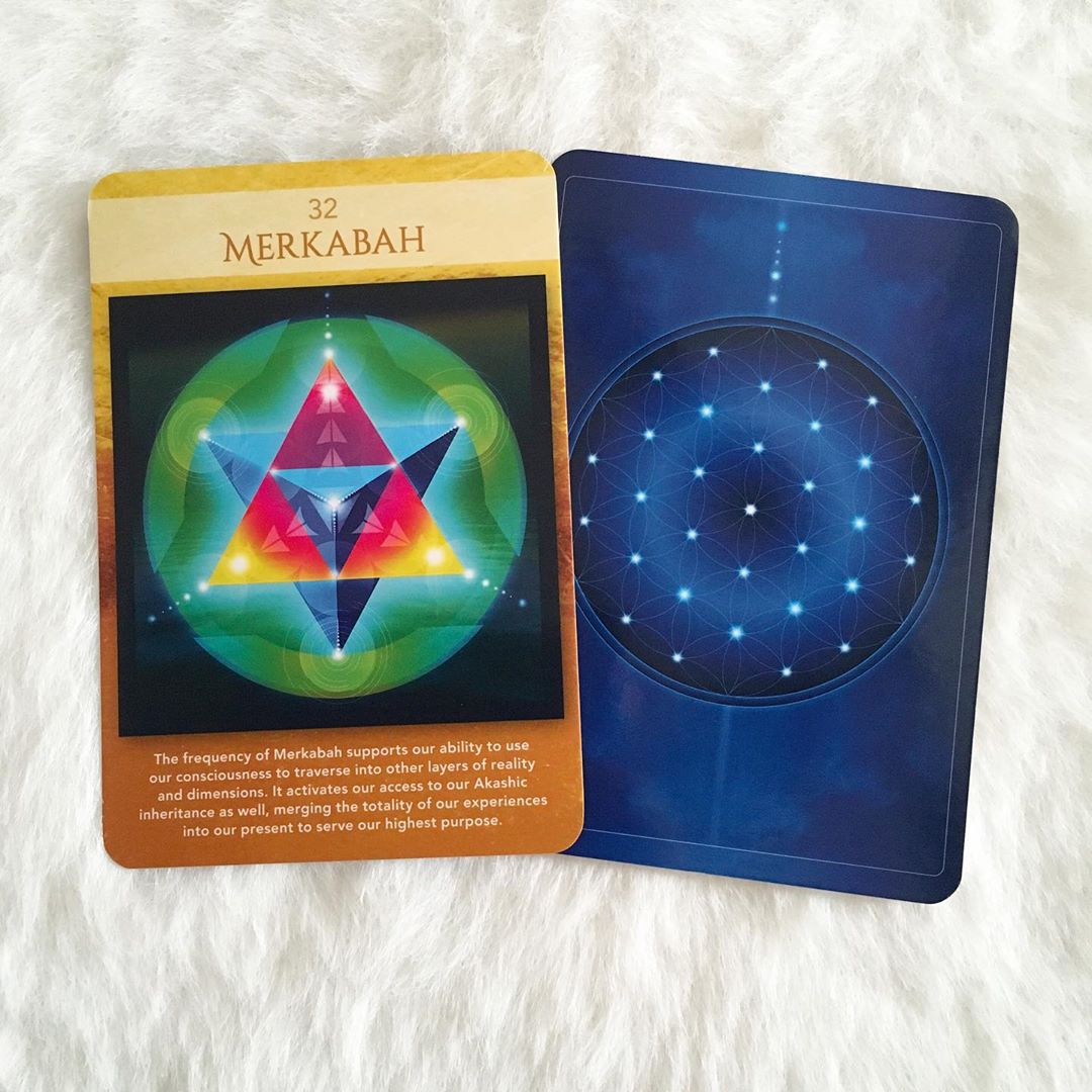Bộ Bài Sacred Geometry Activations Oracle
