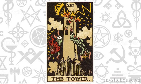 Ý nghĩa lá bài tarot The Tower
