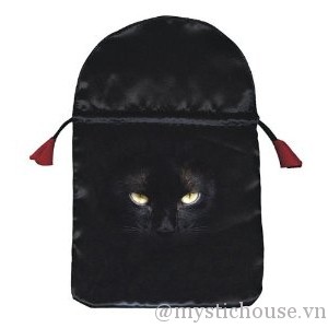 bán túi Black Cat Satin Tarot Bag