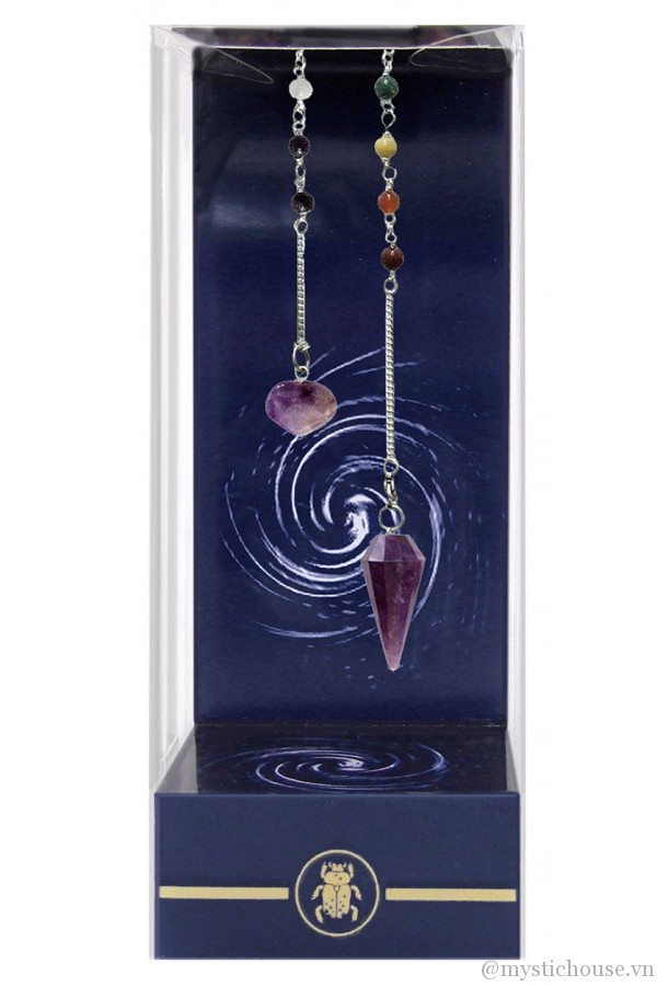 Cách sử dụng con lắc Amethyst Chakra 3