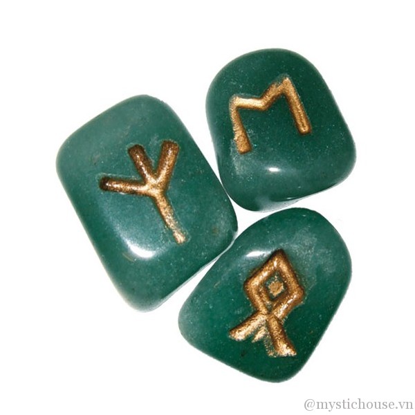 Green Aventurine Runes 1