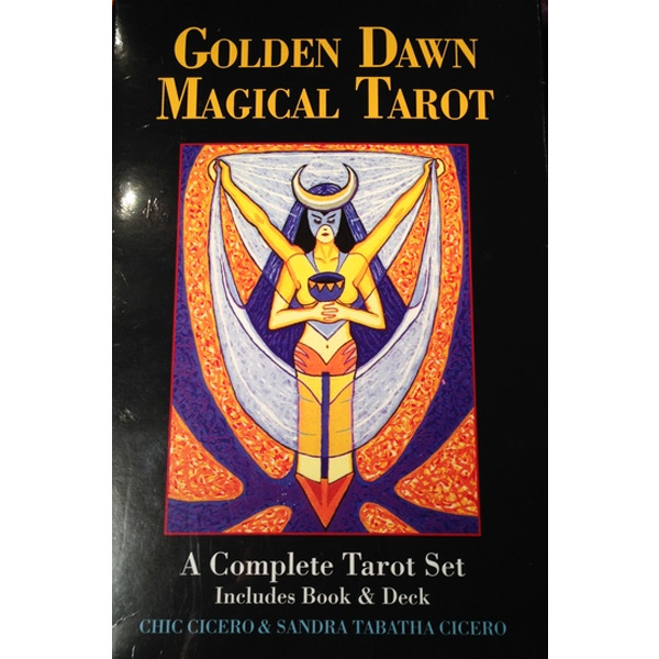 Golden Dawn Magical Tarot cover
