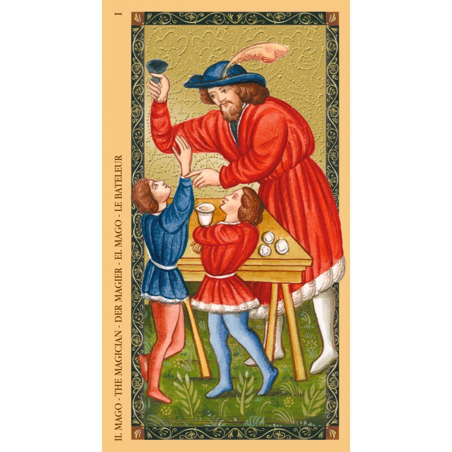 Golden Tarot of Renaissance (Estensi Tarot) 5