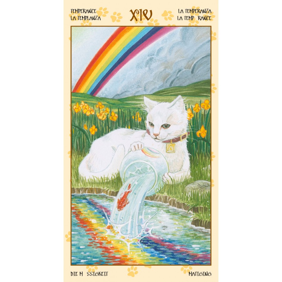 Tarot of Pagan Cats 9