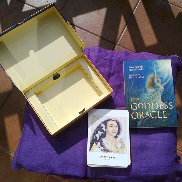 Goddess Oracle Deck & Book Set 9