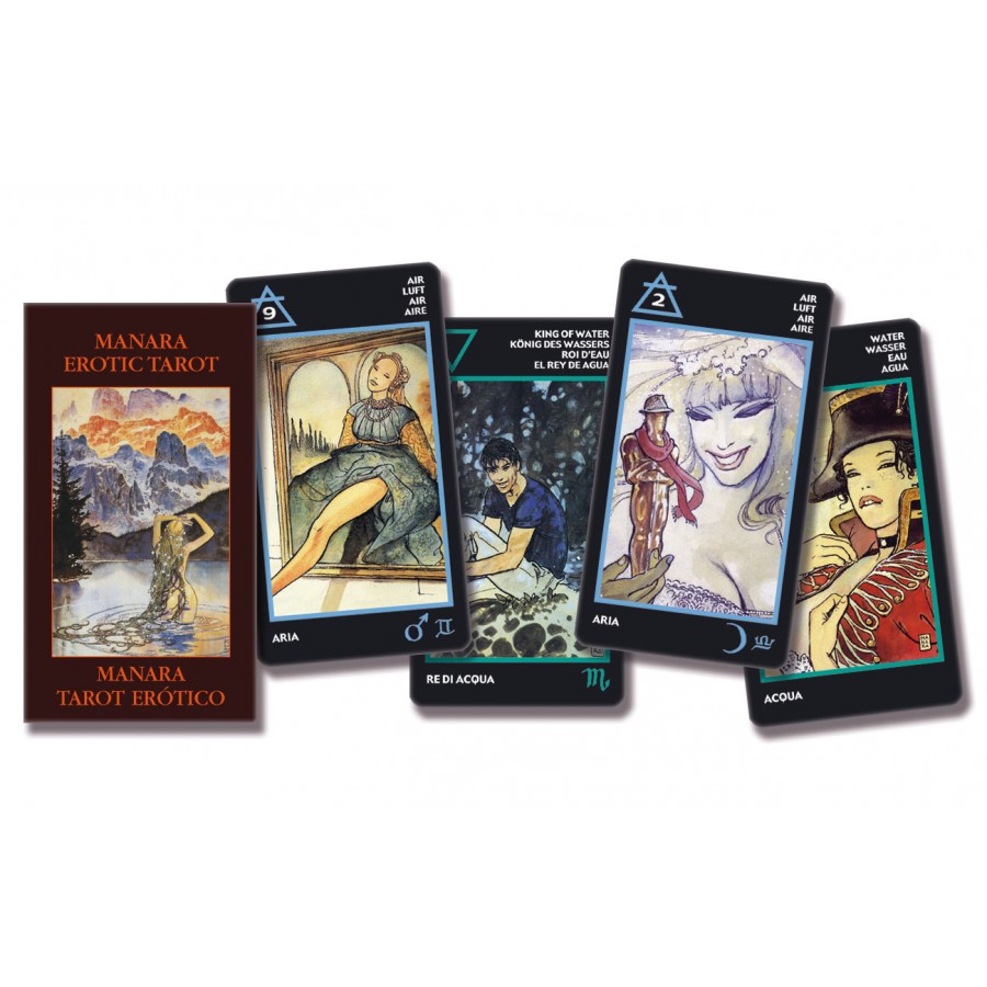 Manara Erotic Tarot – Pocket Edition 1