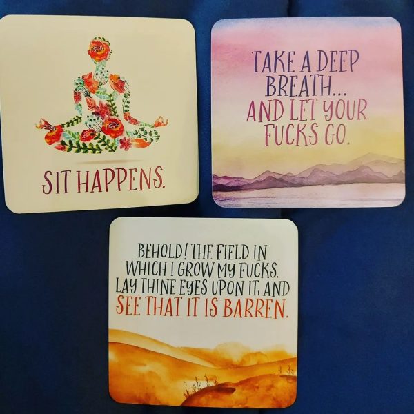 Inner Fucking Peace Motivational Card Deck 9