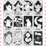 Leisurely-Cat-Tarot-Black-and-White-Edition-2