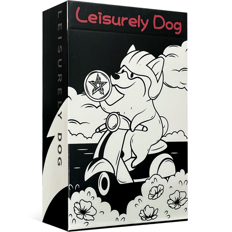 Leisurely-Dog-Tarot-Black-and-White-Edition-1